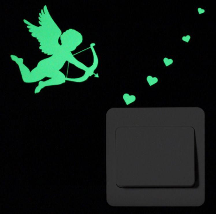 Світна наклейка "Купідон" 10*10см Київ - фото 1