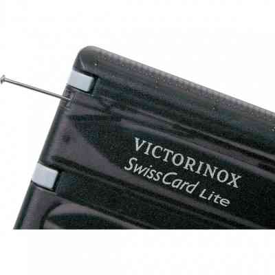 Мультитул Victorinox SwissCard Lite Transparent Black (0.7333.T3) Винница