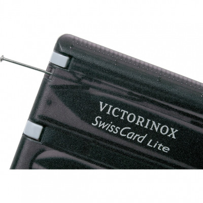 Мультитул Victorinox SwissCard Lite Transparent Black (0.7333.T3) Винница - изображение 3