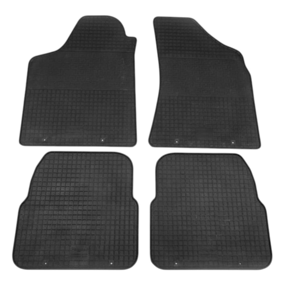 Гумові килимки в салон Volkswagen Passat B3, Passat B4 (1988-1997), комплект 4 шт. Чортків