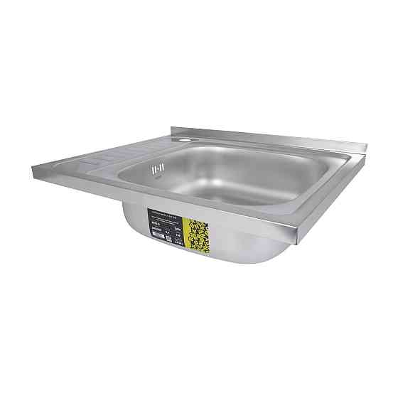 Кухонная мойка Brinex 6050-R 0,6 мм Satin (BRIN6050RSAT06) Киев