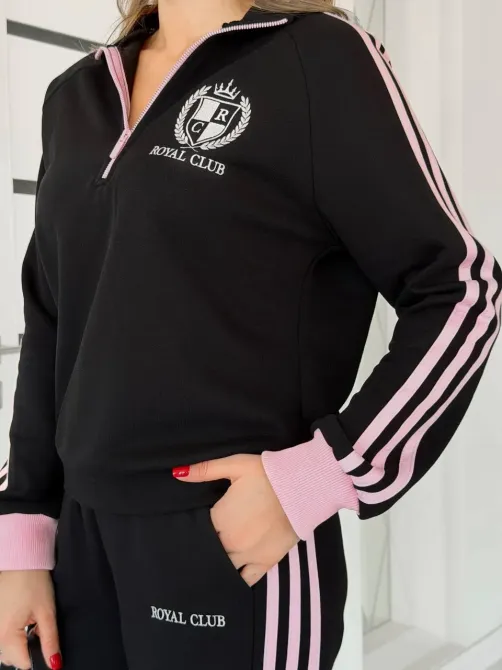 Жіночий костюм із турецької петлі з вишивкою – зручний базовий комплект Одеса - фото 10