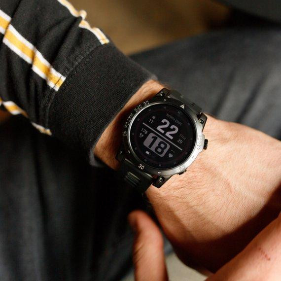 Мужские наручные умные часы North Edge CrossFit GPS с компасом (Black) Винница - изображение 4