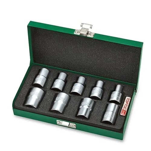 Набір головок TORX 1/2" E10-E24 9 од. (зірка Давида) TOPTUL GAAD0907 Чернігів
