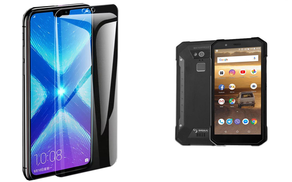 Захисне скло NeoGlass для Sigma mobile X-treme PQ53 – надпрозоре та стійке Київ - фото 2