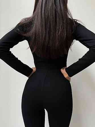 Женский утепленный комбинезон с молнией микродайвинг на флисе Одесса