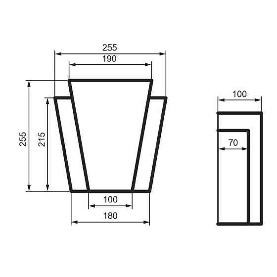 Замок фасадный Prestige Decor ZC 102 Днепр