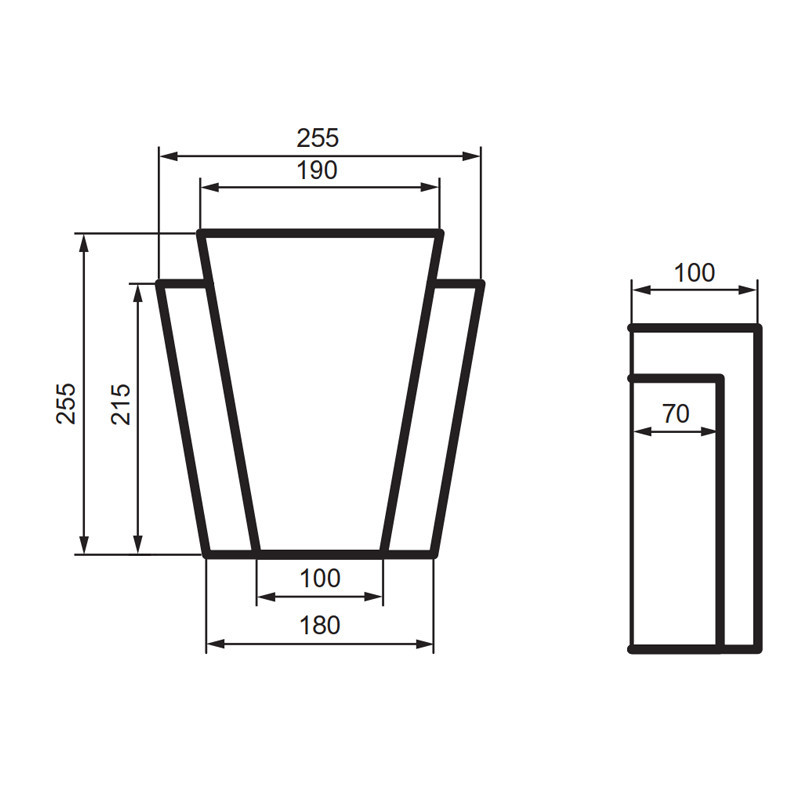 Замок фасадный Prestige Decor ZC 102 Днепр - изображение 2