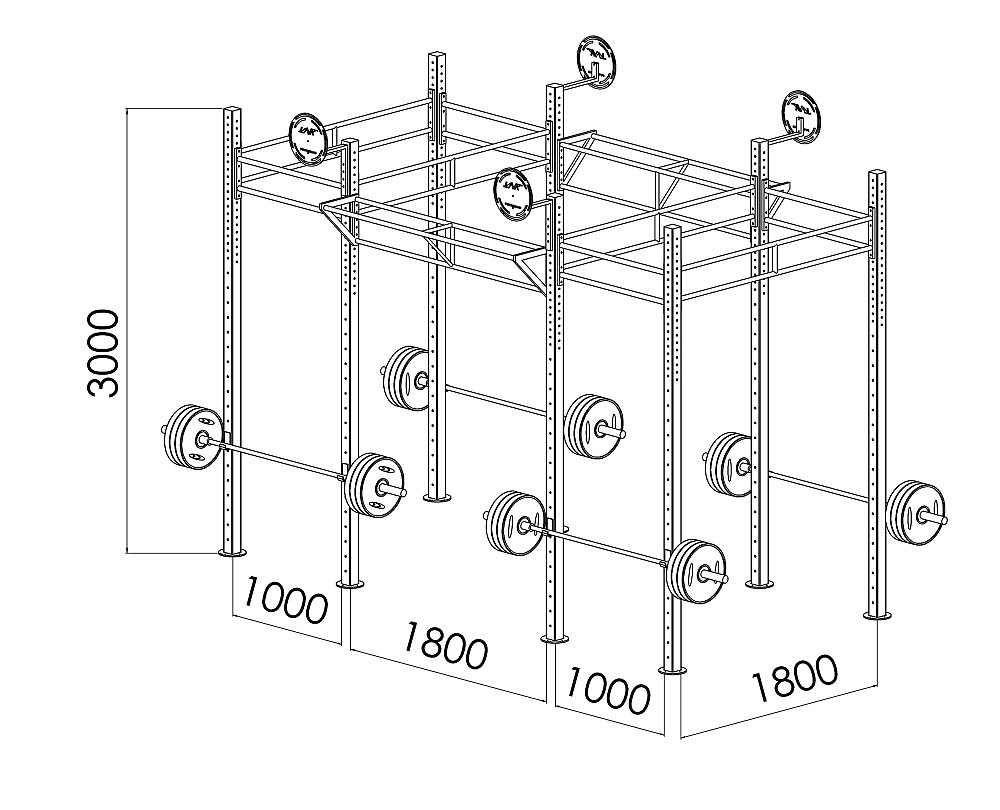 Кросфіт станція V`Noks EXO 8-4 Каменское - изображение 5