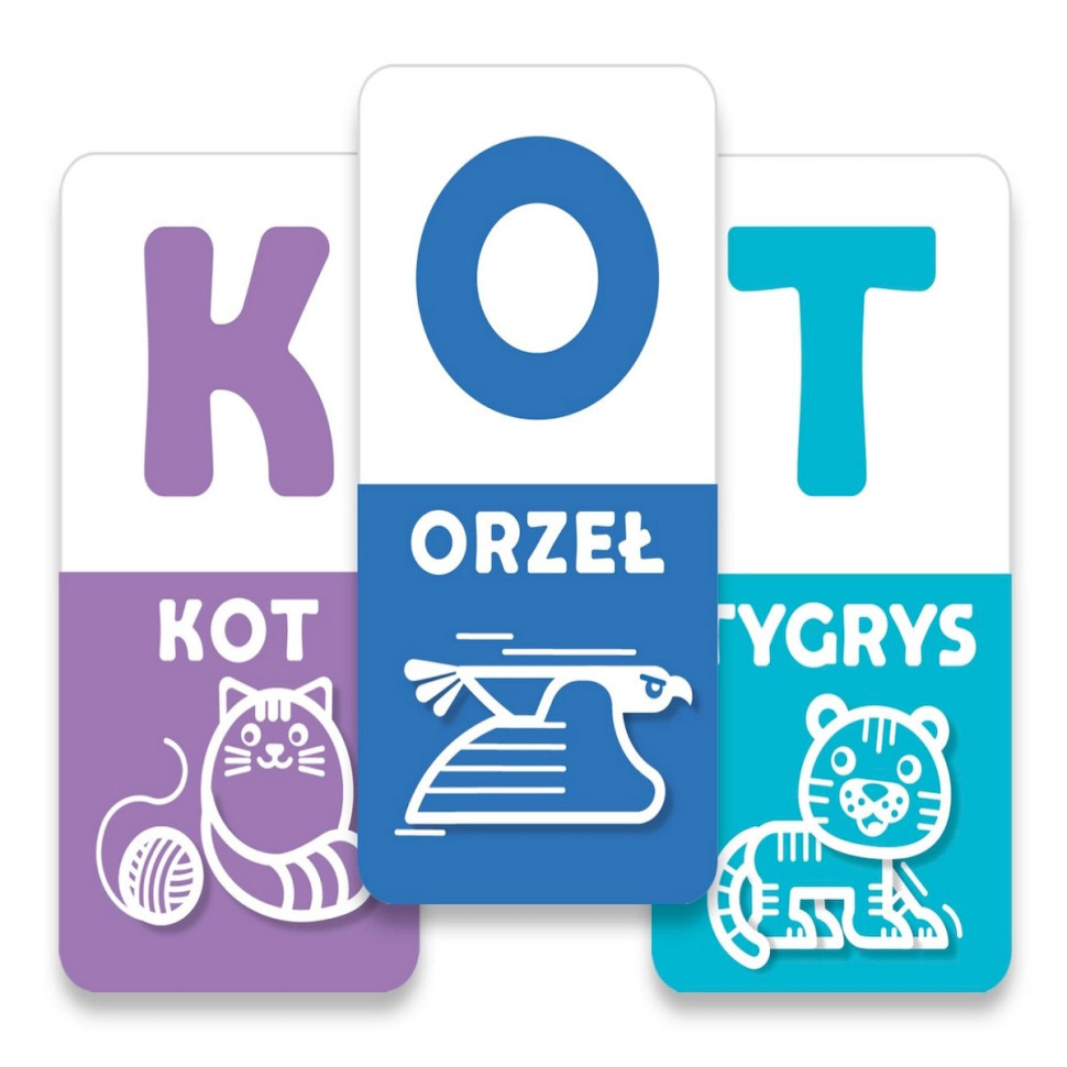 Настольная обучающая игра ABC tęcza 360135, 48 карточек Винница - изображение 3