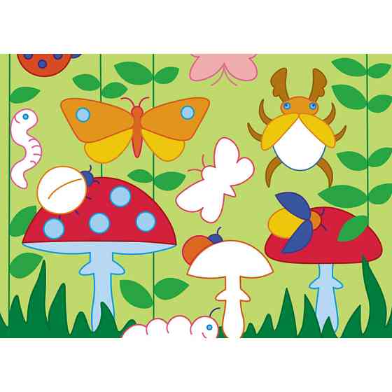 Малювання для найменших Розмальовки №1 19208, 16 картинок Вінниця