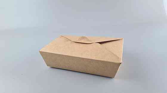 Коробка клейова "KRAFT" 185*105*55 мм ламінована (50 шт.) Харків