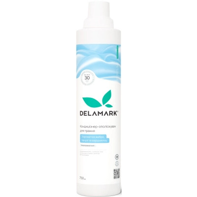 Кондиціонер для білизни DeLaMark З ароматом амбри, пачулі та маршмелоу 750 мл (4820152333834) Вінниця - фото 1