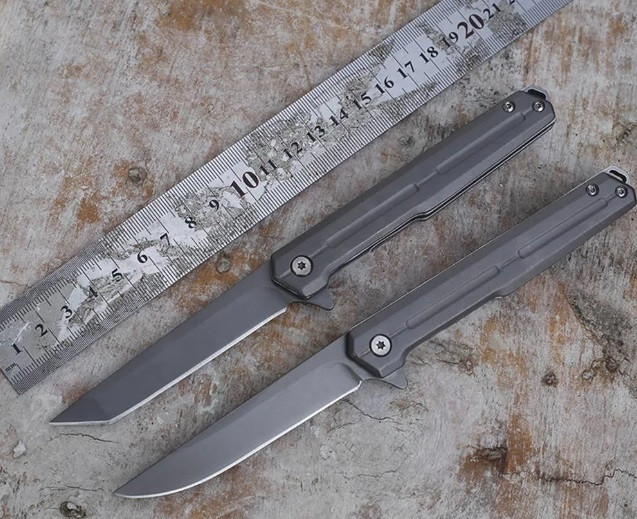 Нож складной S35VN A1095 Днепр - изображение 2