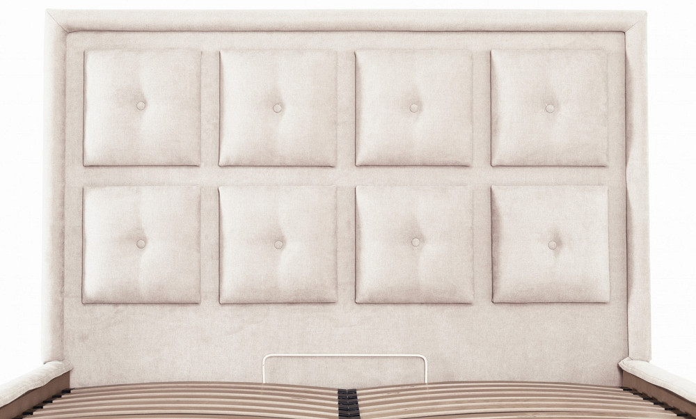 Кровать Windsor Standart 140 х 190 см Мисти Milk Бежевый Днепр - изображение 9