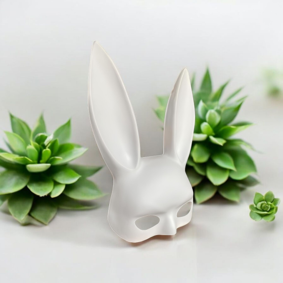 Милые уши зайца RESTEQ маска кролика PlayBoy 36 см стильный аксессуар для образа и фотосъемок Киев