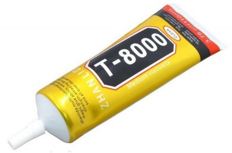 Клей-герметик T-8000 50 мл, з дозатором (для тачскринів, електроніки) Полтава - фото 1