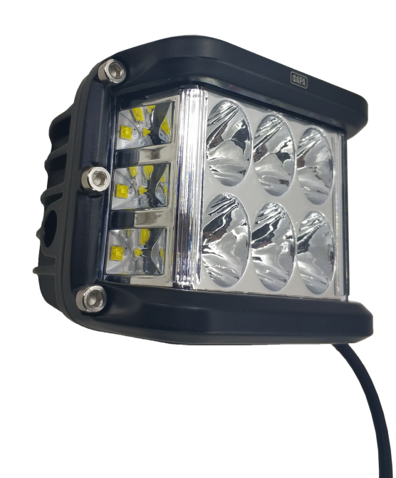 Фара LED прямокутна 60 W (12 діодів) Мукачево - фото 4