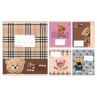 Зошит Yes You are cute А5 36 аркушів лінія (767899) Вінниця - фото 1