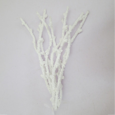 Декоративна гілка YES! Fun Морозні бурульки, білі, 40 см (974740) Вінниця - фото 1