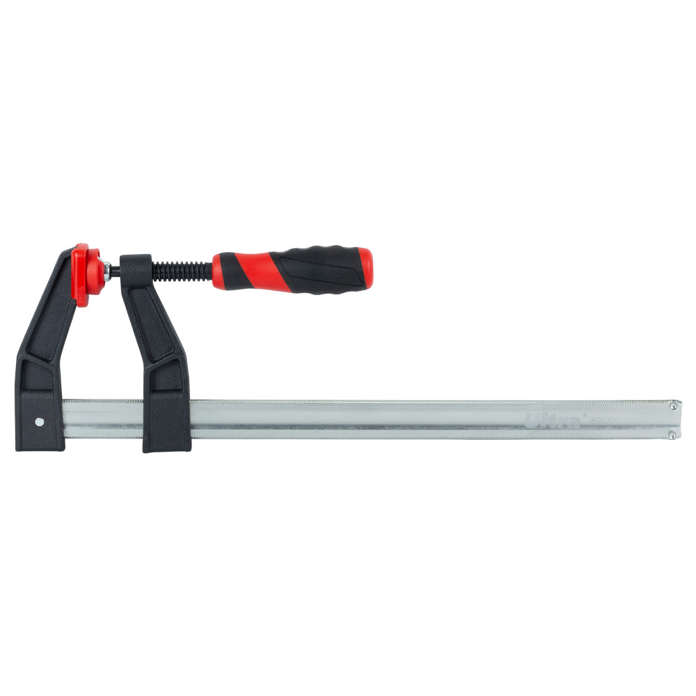 Ultra Струбцина столярная тип "F" 300×80мм DIN 5117 усиленная ULTRA (4242282) Коломия - фото 6