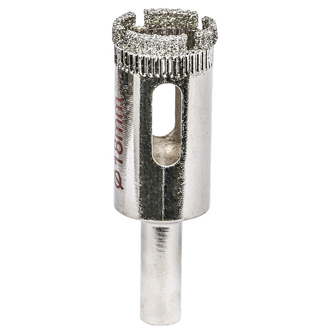 Коронки алмазні кераміки та скла Ø 18 мм (КРАТНО 2шт) SIGMA (1541181) Київ - фото 3