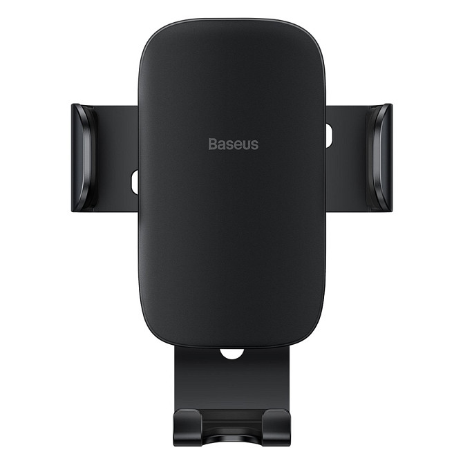 Автотримач для телефону Baseus Metal Age II Gravity Car Mount (Round Air Outlet Version) SUJS030001 (Чорний) Миколаїв - фото 2