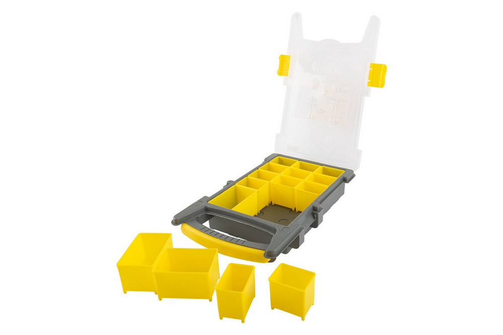 MASTERTOOL Органайзер MASTERTOOL з ручкою 8.5" 210х338х62 мм 15 секцій 79-2085 Коломия - фото 5