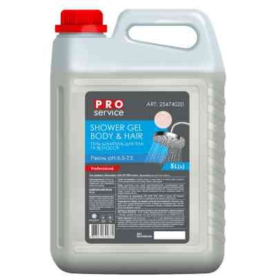 Гель для душу PRO service для тіла і волосся Soft 5 л (4823071625875) Вінниця