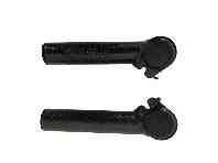 Упори для рук велосипеда (роги) (алюміній, чорні, HX-Y01-18) KL Мукачево
