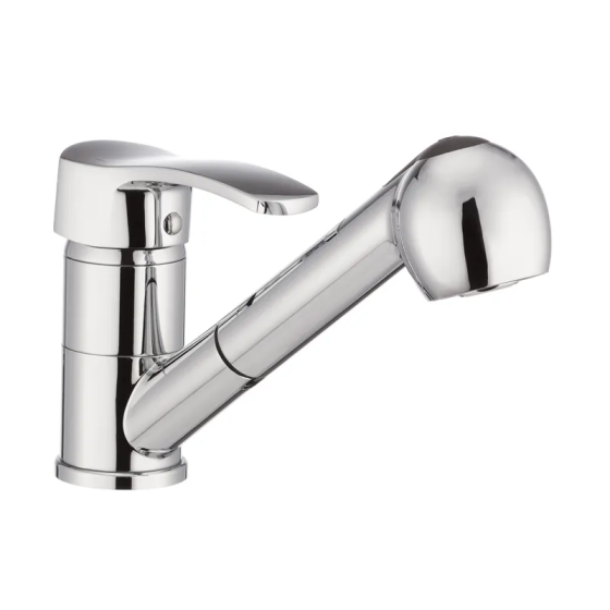 Кухонный смеситель Haiba Focus 014 с выдвижной лейкой HB0129 Харьков