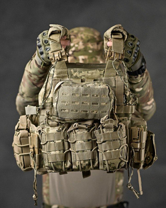 Плитоноска Attack піксель ВТ1009 Одеса - фото 1