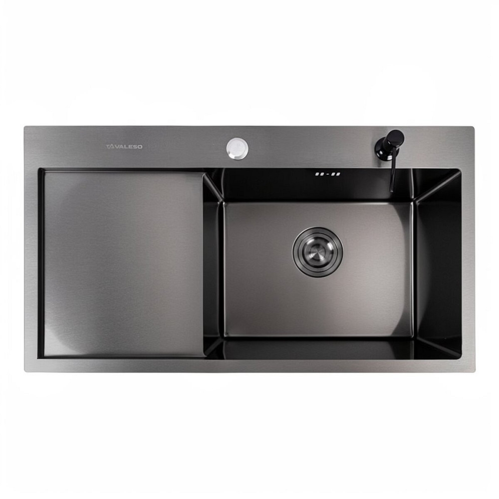 CM 78*43 R Мийка PVD чорна Valeso Handmade (3.0/0.8) Коломыя - изображение 1