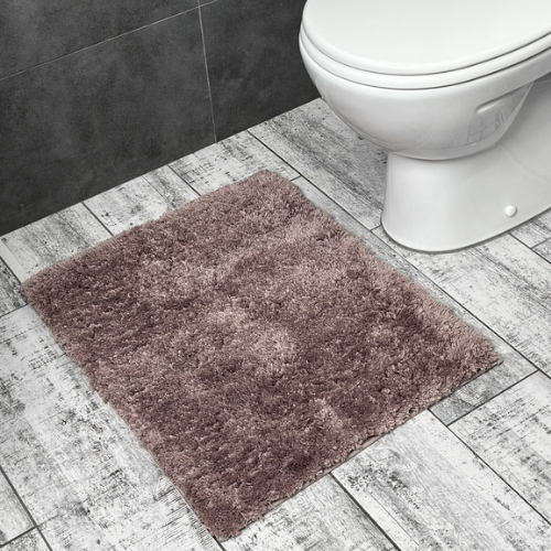 Килимок для ванної 60*50 см Ambience какао поліестер Даріана Житомир - фото 7