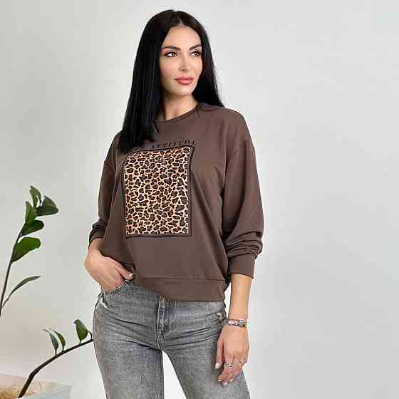 Жіночий демісезонний світшот "Feline" оптом | Батал Київ