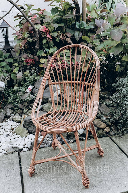 Плетене крісло для балкона та лоджії Київ - фото 2