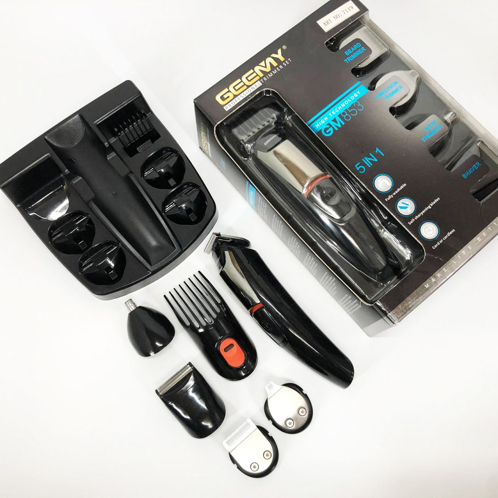 Машинка для стрижки с мощным аккумулятором, Профессиональный беспроводной триммер MI-36 Львов - изображение 4