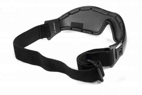 Окуляри захисні з ущільнювачем Global Vision Z-33 (gray) Anti-Fog, чорні Запоріжжя