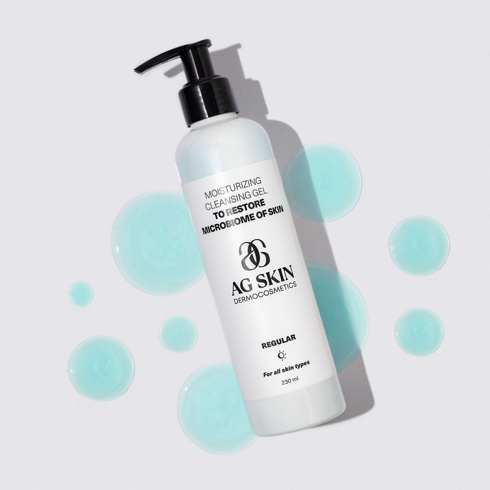 Увлажняющий очищающий гель для умывания для восстановления микробиому кожи AG Skin 500 мл Днепр - изображение 1