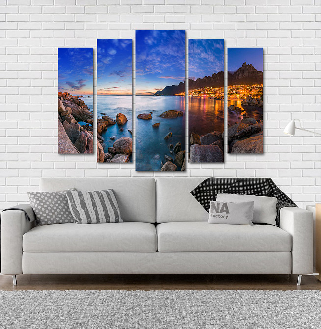 Модульная картина Город Море Art-13_5 Киев - изображение 2