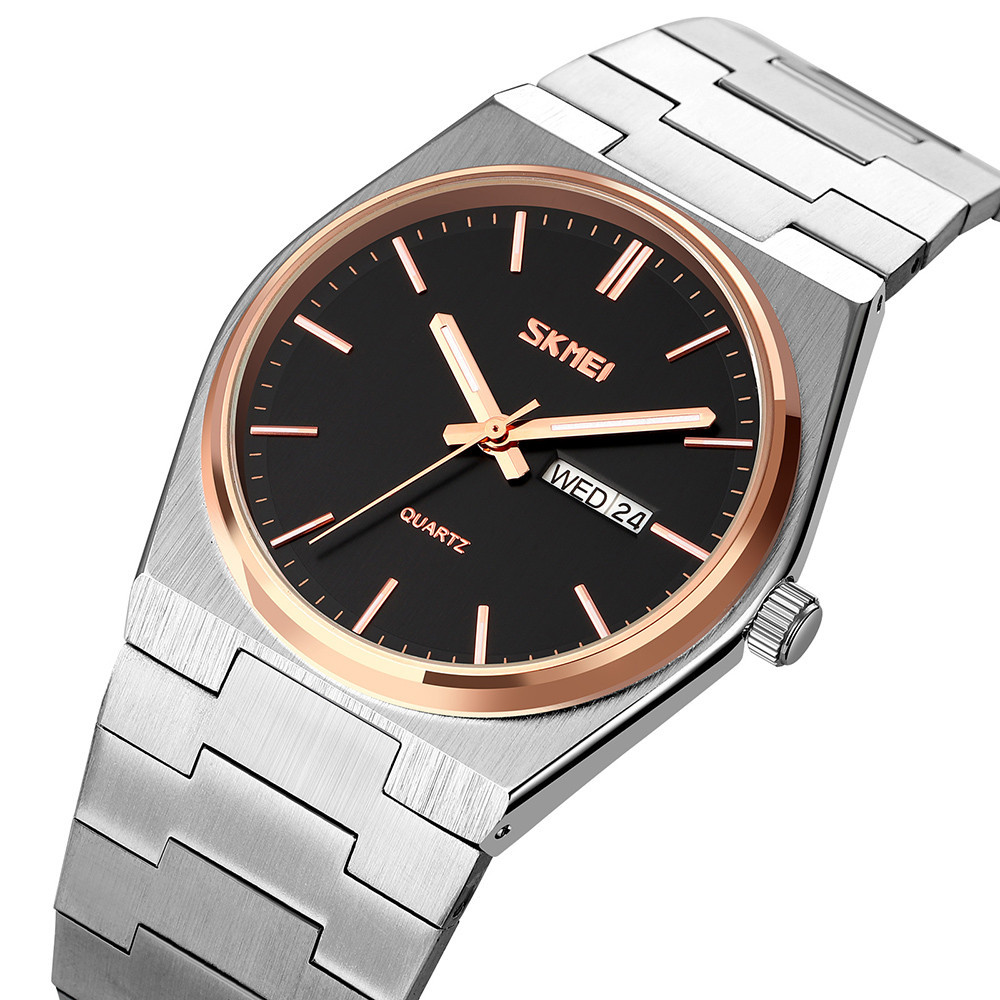 Skmei 9288SIRGBK Silver-Rose Gold-Black Київ - фото 2