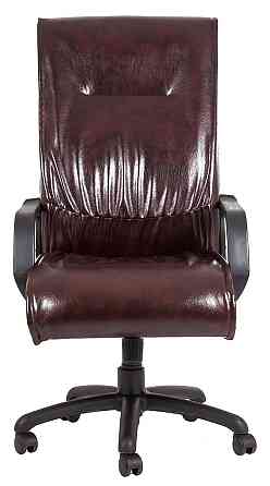 Офисное Кресло Руководителя Richman Munich Madras Dark Brown Пластик М2 AnyFix Коричневый Киев