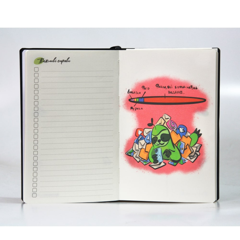 Міні планер "Зоряне небо" 22301-KR перероблений замінник шкіри еко, 130х210 мм Вінниця - фото 7