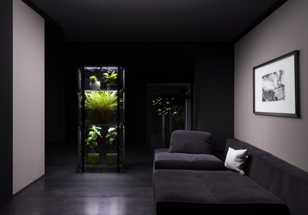 Міні-теплиця з фіто світлом для дому Sezam XL  з пластиковою полицею + 3 вентилятора Бориспіль - фото 2