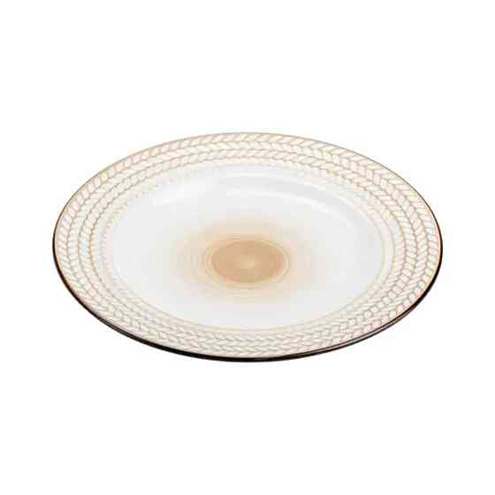 TS Kitchen Тарілка десертна кругла 20.5 см плоска порцелянова Киев