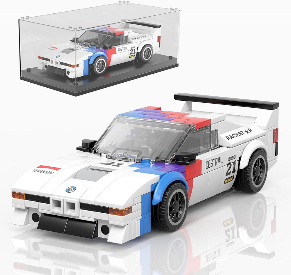 Конструктор гоночного авто Mould King Speed Champions M1 363 деталі з вітриною ABS STEM 8+ Київ - фото 8