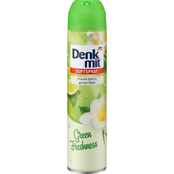 Спрей освежитель воздуха Зеленая свежесть Denkmit, 300 ml (Германия) Denkmit Duftspray Green Freshness, 300 ml Киев