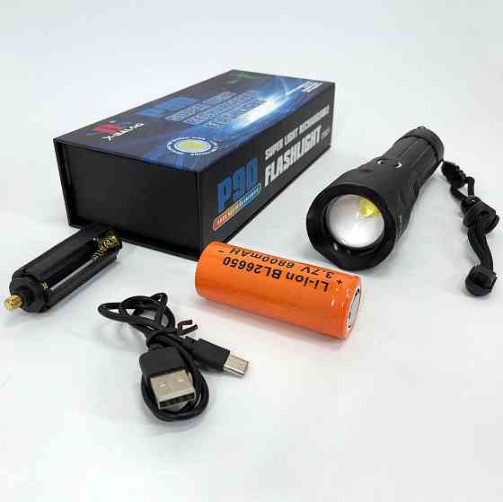 Карманный тактический фонарик Bailong, Компактный аккумуляторный фонарь, Светильник пылевлагозащищённый YW-15 Ивано-Франковск