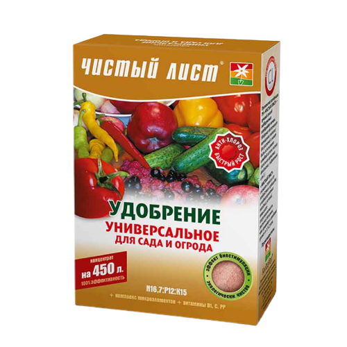 Добриво для саду та городу мінеральне 300гр (кристал) Квітофор Чистий лист Житомир