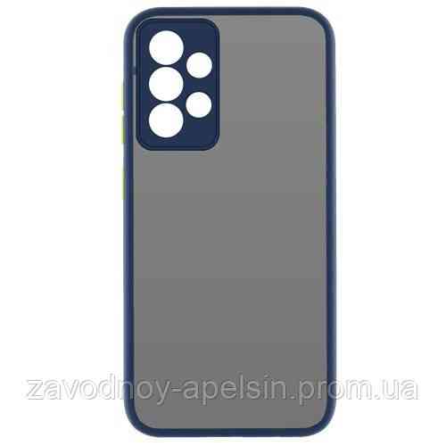 Samsung A53 A536 Чехол Защита камеры Frame (синий) Одесса